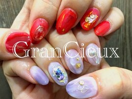 ちぐはぐネイル