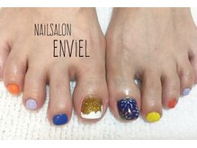 ネイルサロンアンヴェール(ENVIEL)/ビール！花火！夏満載☆