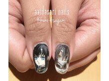 アヴィダサリネイル(Avida Sari nails)の雰囲気（痛ネイルもお任せください！10本キャラも依頼可能！）