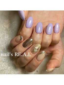 ネイルズリアル(nail's REAL)/アシメネイル