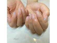 ネイルサロンリュクス (nailsalon Luxe)/ちゅるん♪オーロラフレンチ