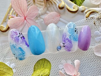 水彩風フラワー◆¥7990