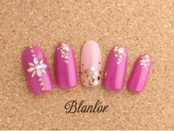 ブランロール 中目黒店(Blanl'or)/レッドパープル×ピンク