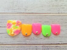 ブランロール 中目黒店(Blanl'or)/【Foot】ネオンカラー