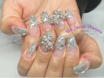 アン ジョーヌドラゴ/【自爪ネイル】シルバーネイル