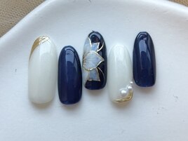 和柄ネイル