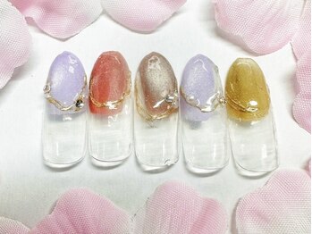 ラヴィネイル 京都駅前店 クレア(La Vie Nail claire)/2025年3月限定