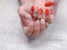 ぷっくりフラワーデザイン