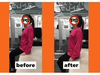 パーフェクトストレッチ 大阪船場店/ストレッチ首こり/60代女性