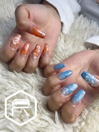 ハイビスカスネイル