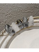 ハーティーネイル 自由が丘南口店(heartynail)/ホワイト/ニュアンス/クリア