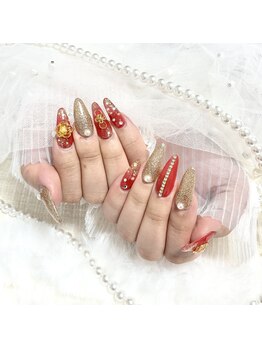 成人式ネイル♪