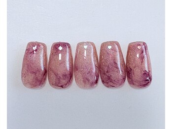 ネイルアンドフットケアサロン エス(S)の写真/選べる大人かわいいデザイン!シンプル系定額メニューで賢く指先を彩りませんか?★