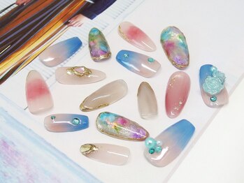 ブルーデイジー 栄本店(Blue daisy)の写真/【全席が個室です】ネイル上級者も納得の技術×オシャレ女子も大満足のデザインで魅了し続ける大人気サロン