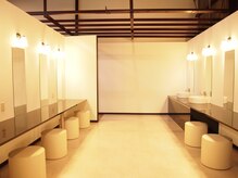 ホットヨガスタジオ ココノハ 岡山店の雰囲気（シャワールーム・パウダールーム完備。）