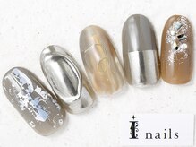 アイネイルズ 新宿店(I nails)/グレージュカーキ