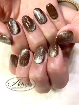 アモーナ ネイルアトリエ(amona nail atelier)/ギャラクシーネイル