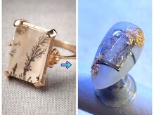 エリーネイル(ellie Nail)/絵画風アクセサリーデザイン