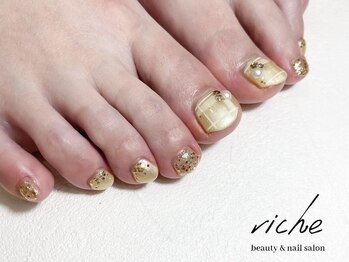 リーチェ ビューティアンドネイルサロン 大名店(Beauty&Nail Salon)/フットデザイン☆