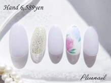 プラスネイル 自由が丘店(PLUS NAIL)/【2645】定額6,589円紫陽花