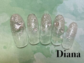 ディアナ ひたちなか高場店(DIANA)/定額ネイル 7700円 A‐159
