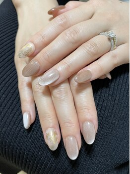 ニコワイズネイル(Nico Y's Nail)の写真/自爪育成ジェルネイル　お爪負担を最小限にお爪を育てるジェルネイルです。