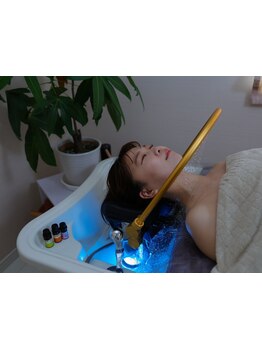 ヘッドスパで癒されたい