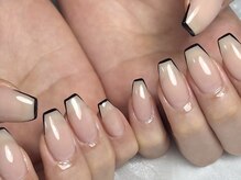 ネイルモア 藤が丘店(nail mor.)/スキニーフレンチ