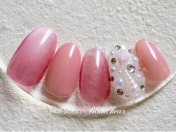 ネイルサロン ブランシュール(Nail Salon Blancheur)/マーメイドシェルネイル