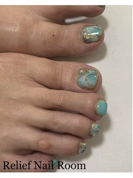 リリーフネイルルーム(RELiEF NAiL ROOM)/フットデザインコース