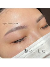 シュエットウール(Chouette Heure)/アイブロウwaxスタイリング