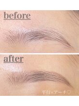 プリマアンジュ 中目黒店(PRIMA ange)/平行アーチ眉《20代,30代,40代》