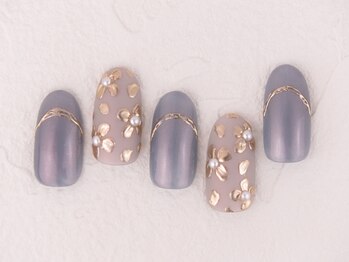 ロヴァニ(rovani)/ミラーフラワーネイル