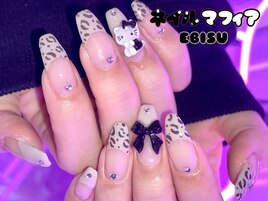 ギャルフレンチネイル