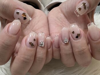 ピンクベリー(PINK BERRY)/クリアフレンチ・長さだし