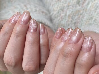 アメリアンドカシェット(Amelie&Cachette)/桜ネイル　さくらネイル：maika