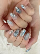 ミア(Mia)/ブルージュエリーネイル