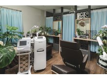 サロンドヴィズの雰囲気（効果◎のエステ機器と観葉植物で落ち着く空間/完全個室/女性専用）