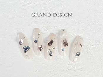 グランドデザイン 岐阜店(GRAND DESIGN)/ワンホンネイルC¥9900