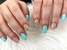 【木村】ターコイズネイル