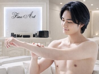 ファインアート 千葉(Fine Art)の写真/【男性特有の太い毛や濃い毛にも◎】プロによる脱毛で面倒なヒゲ剃りや腕脚毛の処理から卒業！清潔感もUP★
