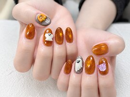 大人可愛いハロウィンネイル★