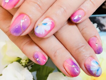 バーグ(bague)/フラワーネイル