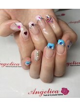 ネイルサロン アンジェリカ(Angelica)/No.73 ハートフレンチネイル