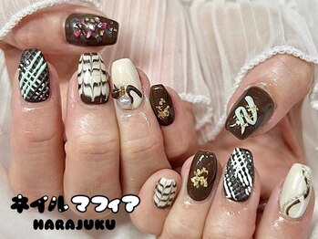 ネイルマフィア 原宿(NAIL MAFIA)/チョコレートネイル☆