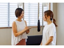 ミータイムピラティス(me time pilates)/まずは丁寧なカウンセリングから