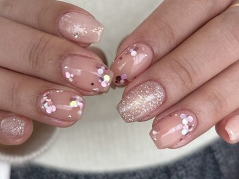 ピンク　ホログラム