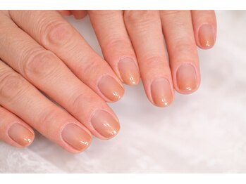 ラメグラデーションネイル