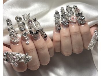インフィニティ ネイル 大宮店(Infinity Nail)の写真/ロングチップ1枚MAX150分 デザイン放題コース 17980