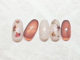 紅葉ネイル